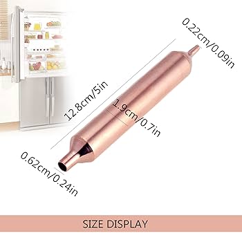 Amazon.co.jp: 6冷凍フィルター、19x128mm冷蔵庫フィルター